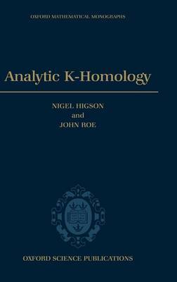 Analytic K-Homology by Nigel Higson image