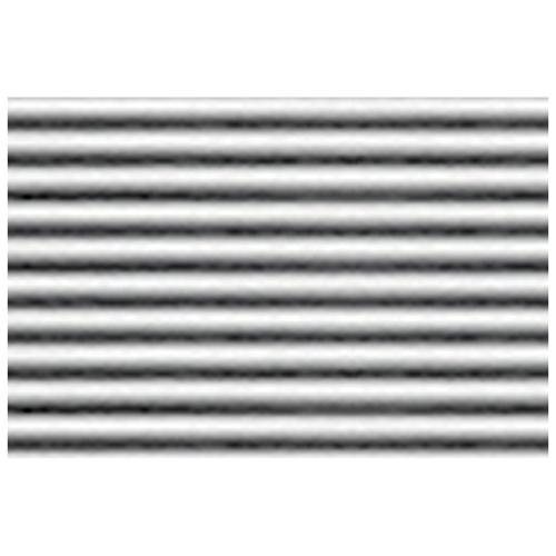 JTT Styrene Pattern Sheets Corrugated Iron (2pk) - 1/32 Scale image