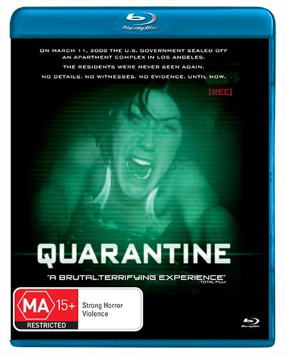 Quarantine on Blu-ray