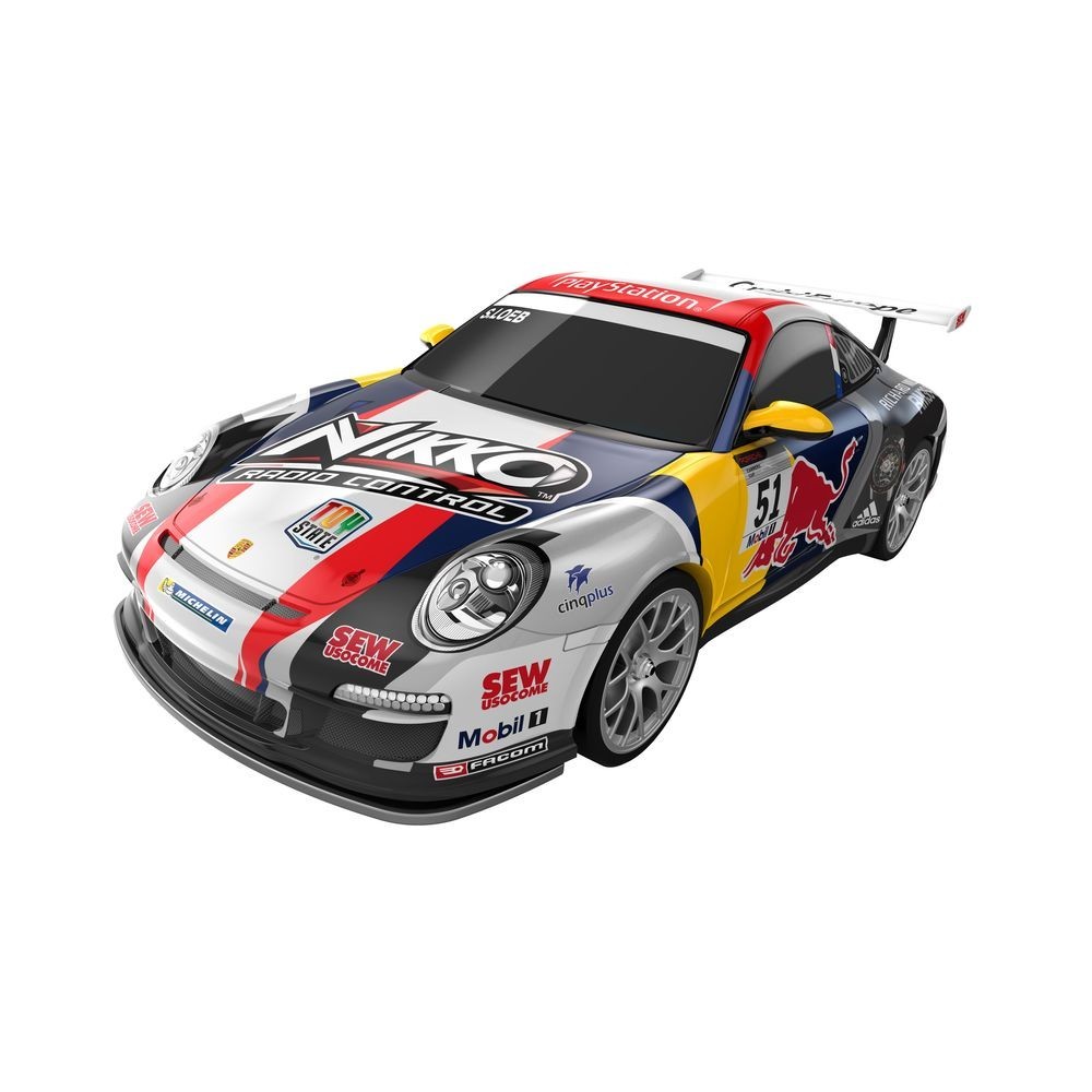 Nikko R/C 114 Porsche 911 GT3 RS "Red Bull" Toy at