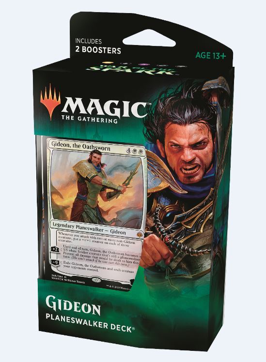 Magic The Gathering: War of the Spark Gideon Planeswalker Deck