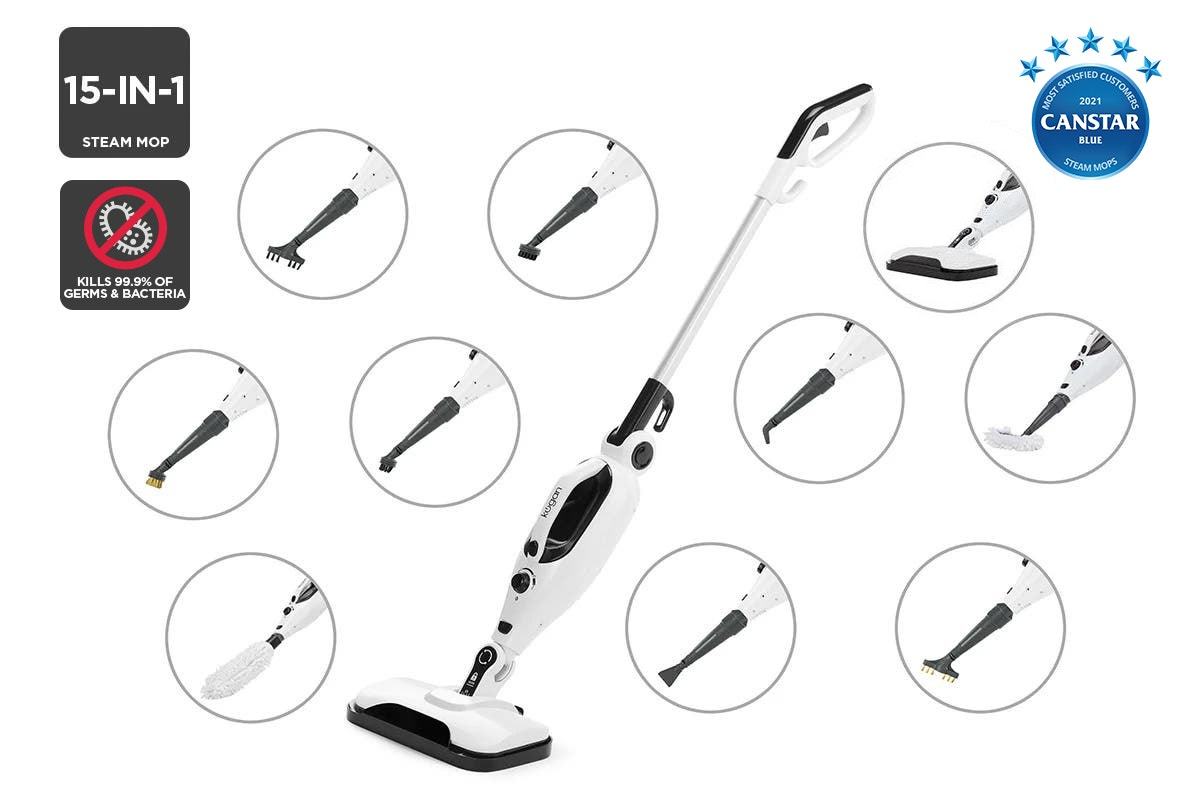 Buy Kogan Premium 15in1 Steam Mop at Mighty Ape NZ