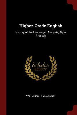 Higher-Grade English by Walter Scott Dalgleish image
