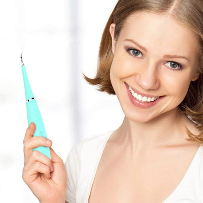 Electric Ultrasonic Dental Scaler - Green image