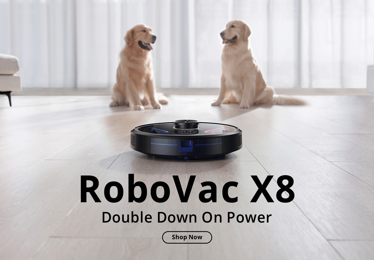 Eufy RoboVac X8 Robot Vacuum Cleaner Black at Mighty Ape NZ