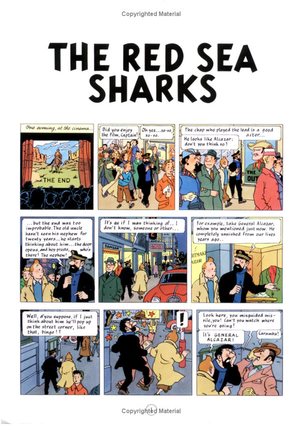 The Red Sea Sharks (The Adventures of Tintin #19) image