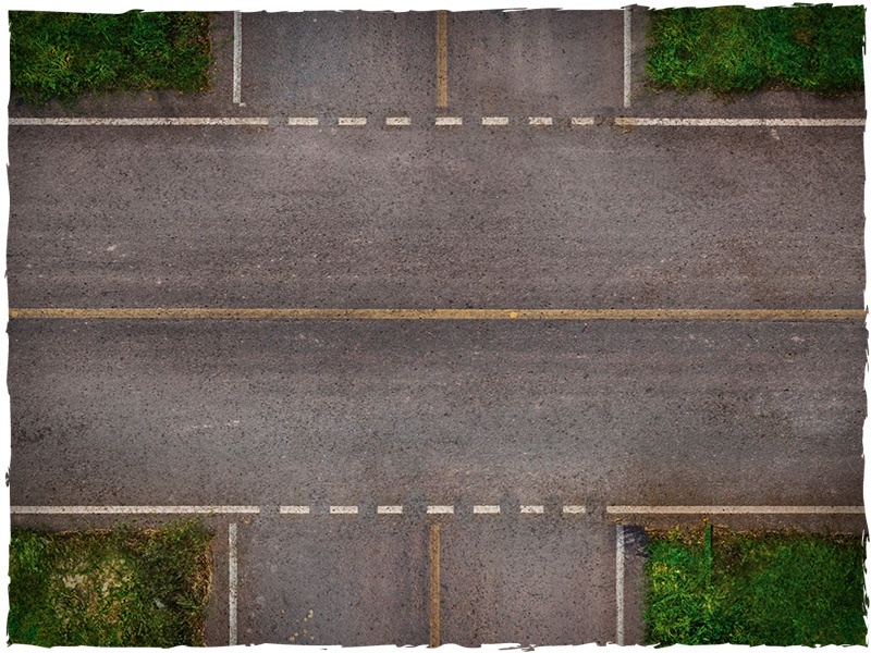 DeepCut Studios Tarmac Highway Neoprene Tiles Set image