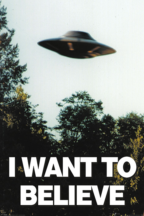 The X-Files Maxi Poster - I Want to Believe (932)