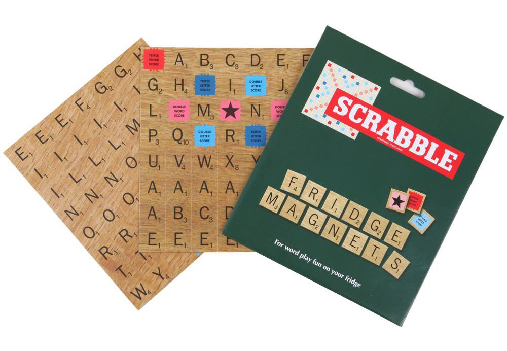 Scrabble Fridge at Mighty Ape NZ