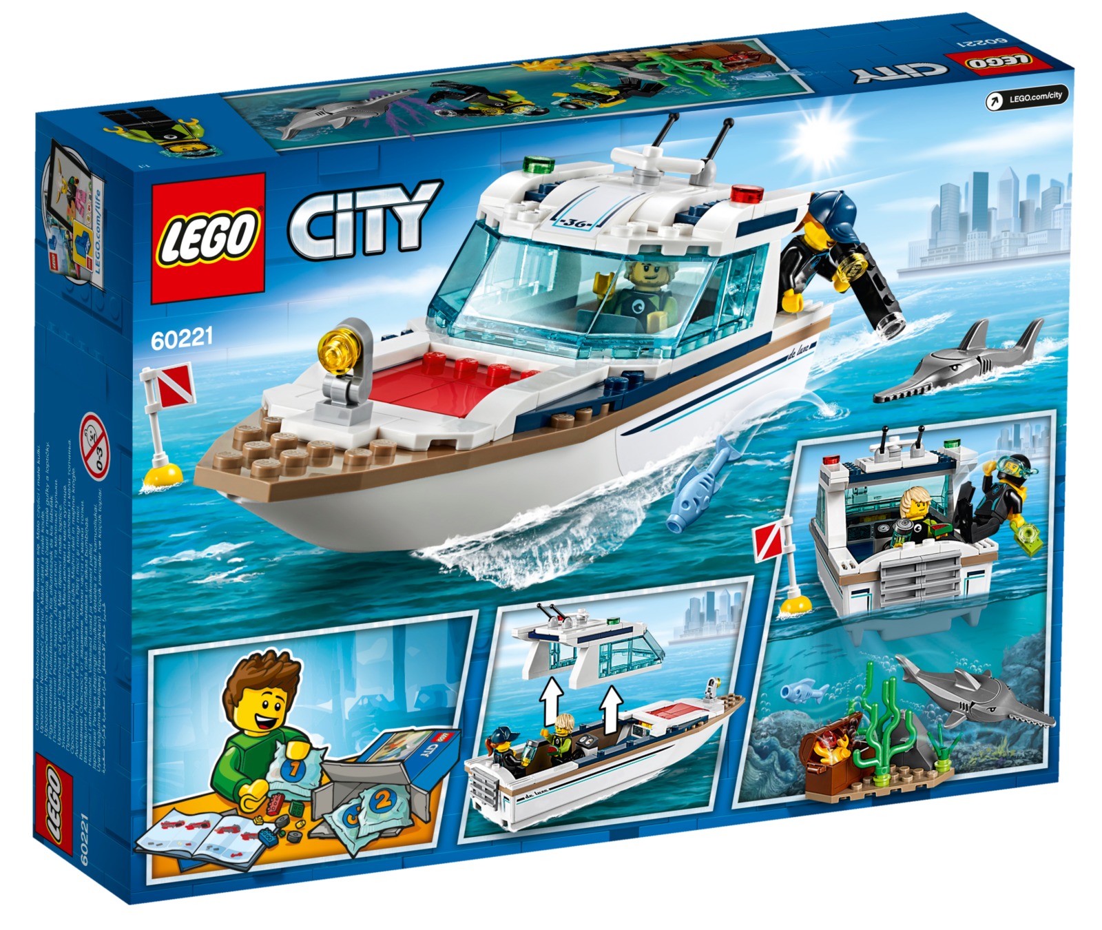 LEGO City: Diving Yacht (60221) image