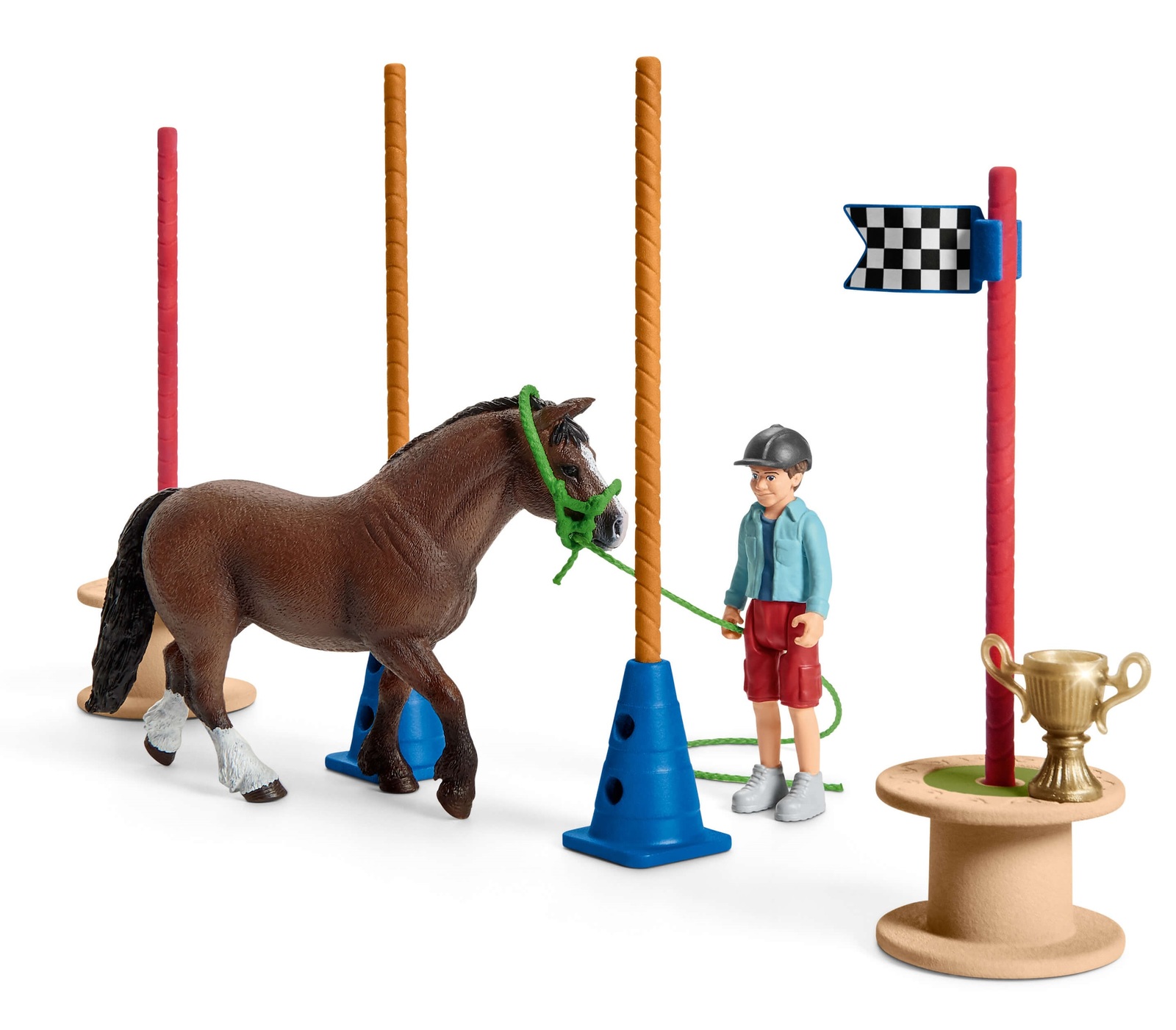 Schleich: Farm World - Pony Agility Race Playset image