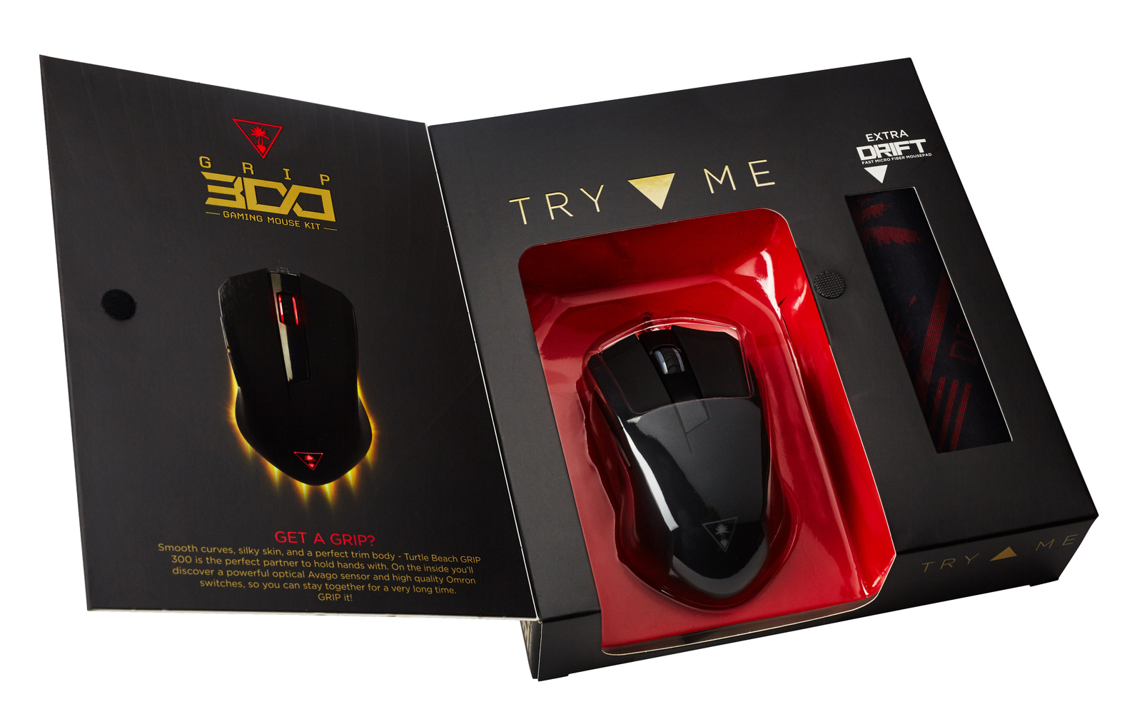 Turtle Beach Grip 300 Gaming Mouse Kit for PC Games image