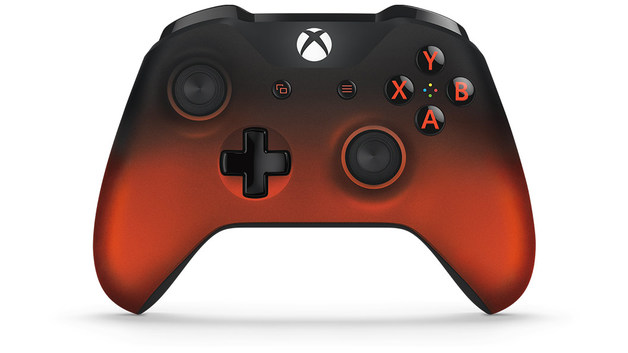 microsoft xbox one volcano shadow special edition wireless controller