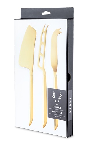Viski: Belmont - Gold Plated Knife Set image