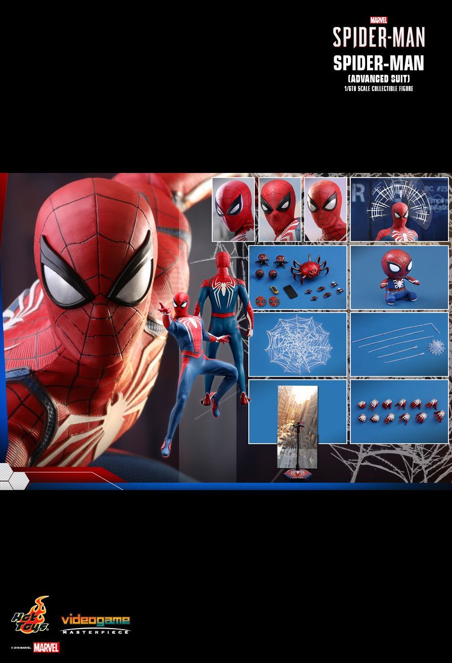 Spider-Man (2018): Advanced Suit - 12" Articulated Figure image
