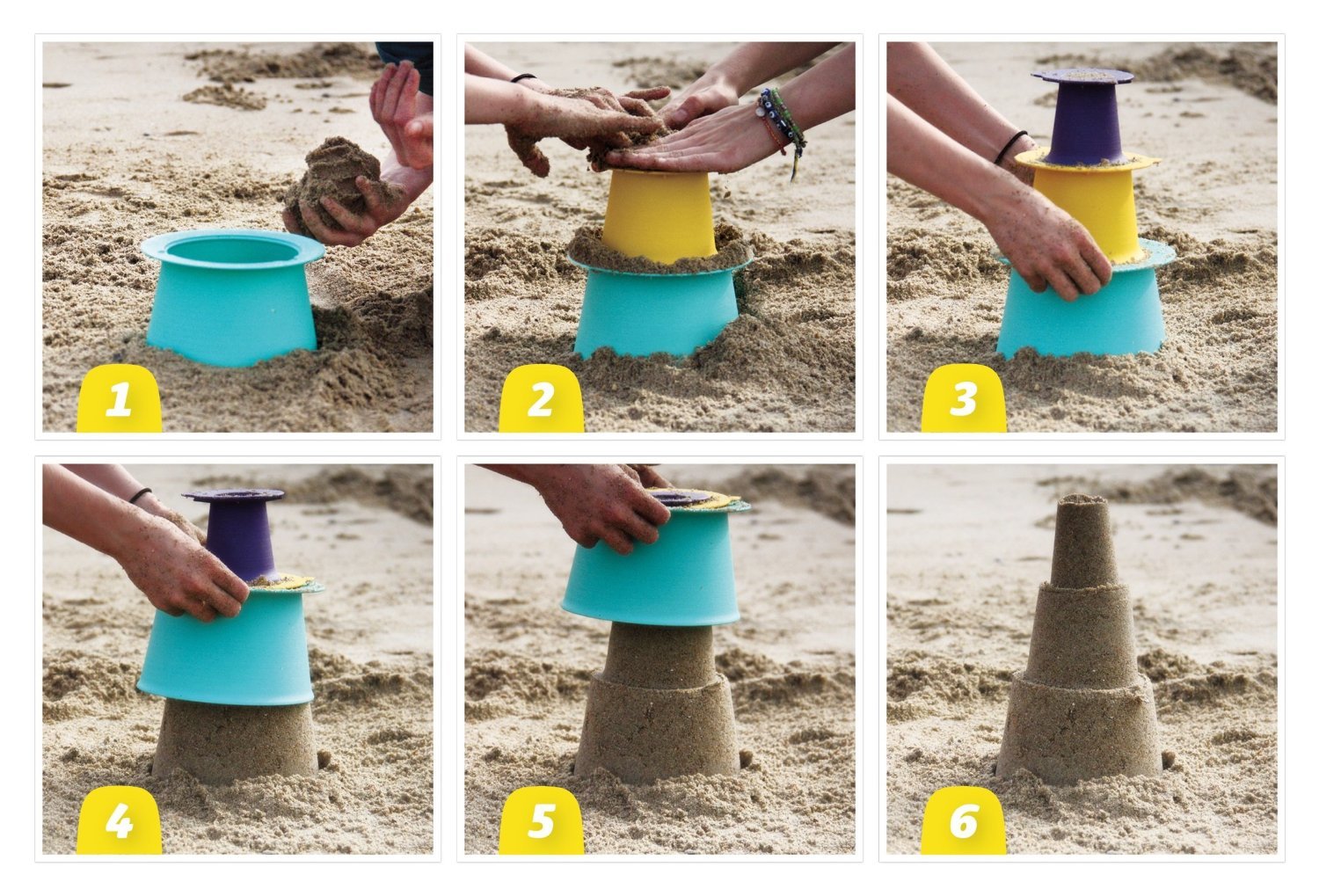 Quut: Alto Stackable Sandcastle image