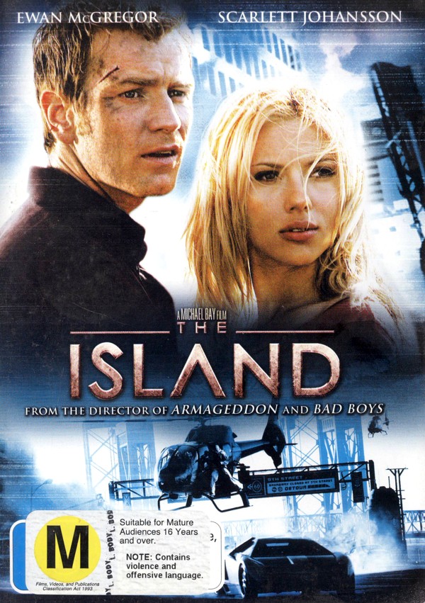 The Island on DVD image