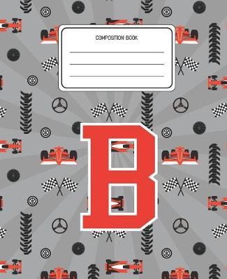 Composition Book B by Racing Cars Composition Books image