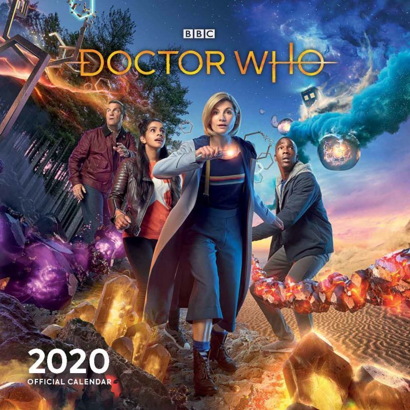 Doctor Who 2020 Square Wall Calendar image