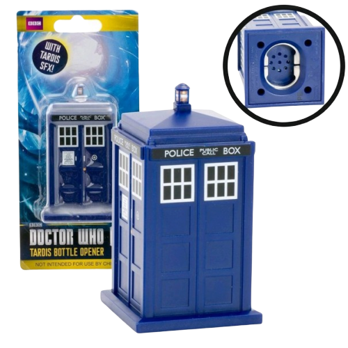 Doctor Who TARDIS Bottle Opener with Sound Effects at Mighty Ape NZ