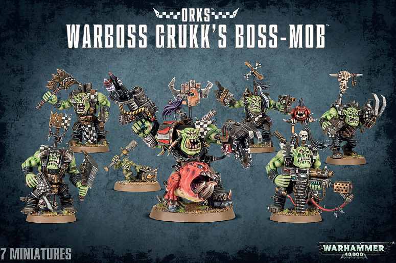 Warhammer 40,000 Warboss Grukks Boss-Mob image