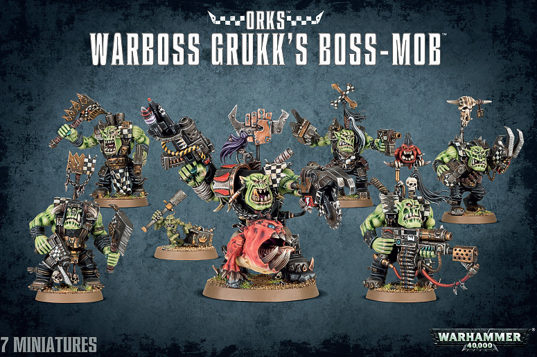 Warhammer 40,000 Warboss Grukks Boss-Mob