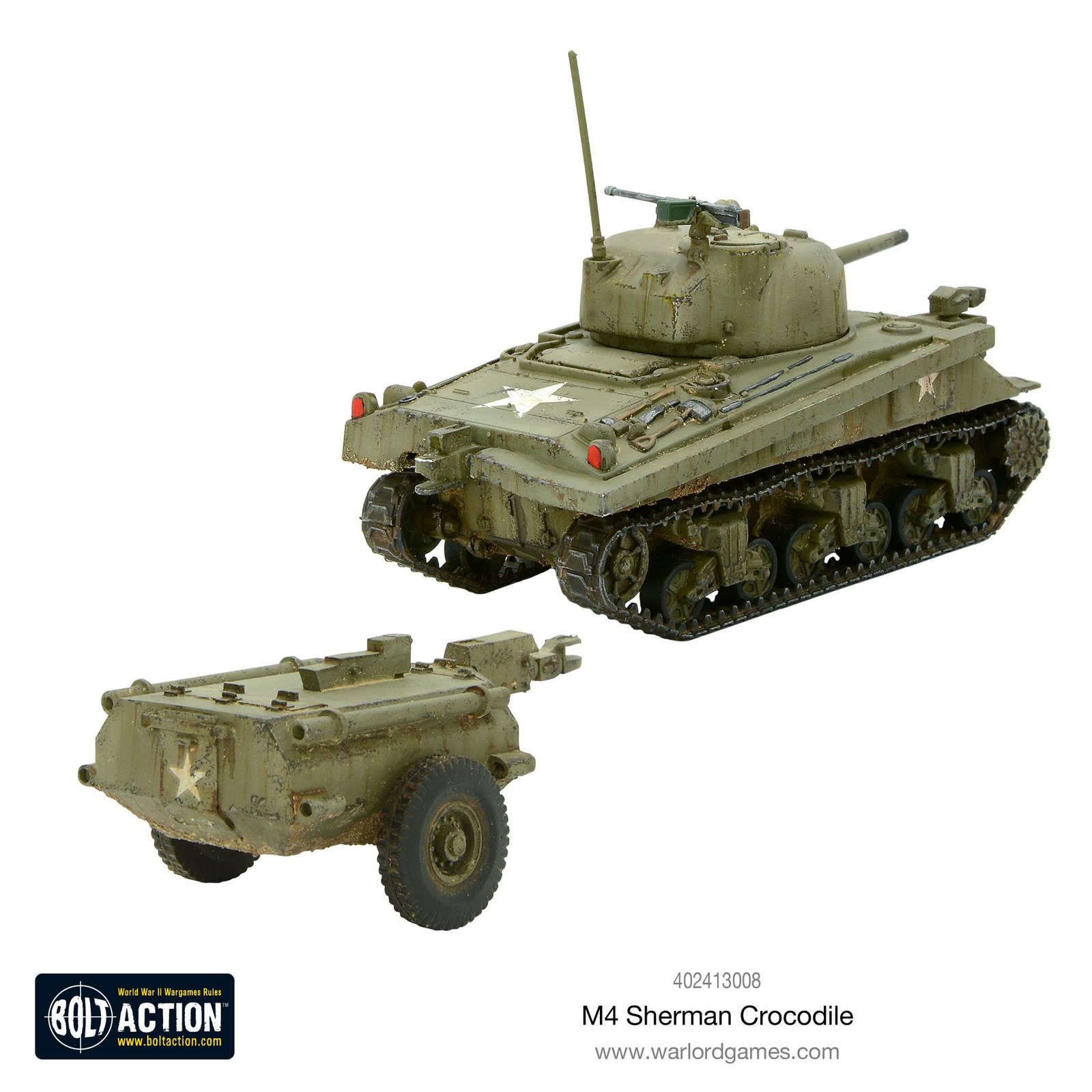 Bolt Action: Sherman Crocodile Flamethrower Tank image