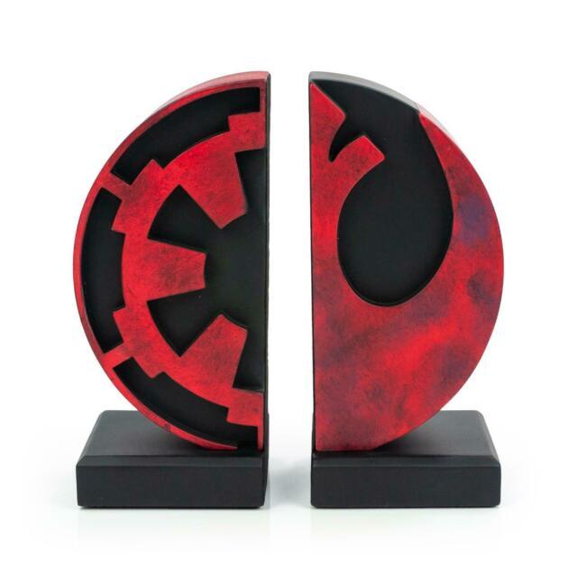 Star Wars: Bookends Imperial/Rebel Logo - 15 cm image