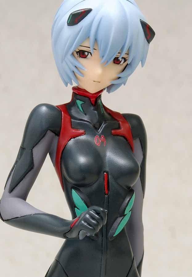 Rei Ayanami Black Plug Suit Figure at Mighty Ape NZ