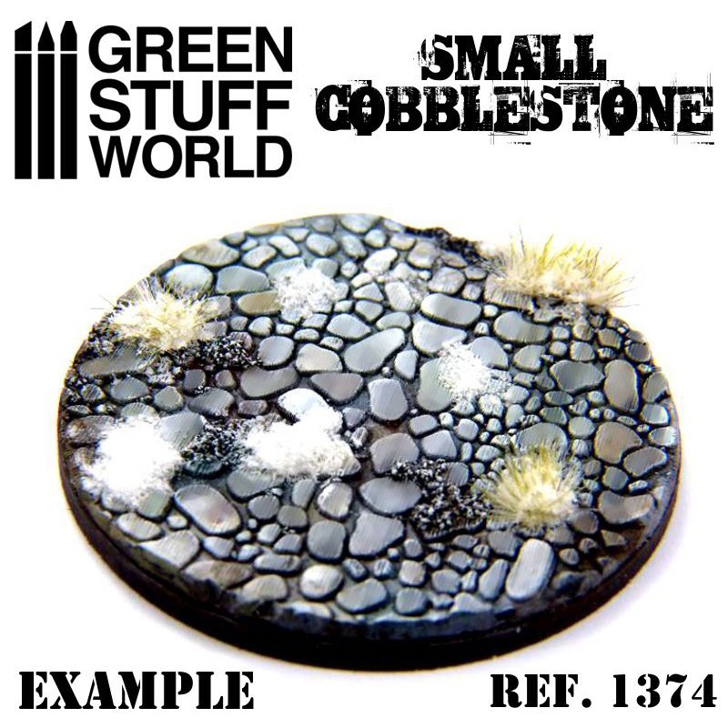 Green Stuff World Texture Rolling Pin: Small Cobblestone image