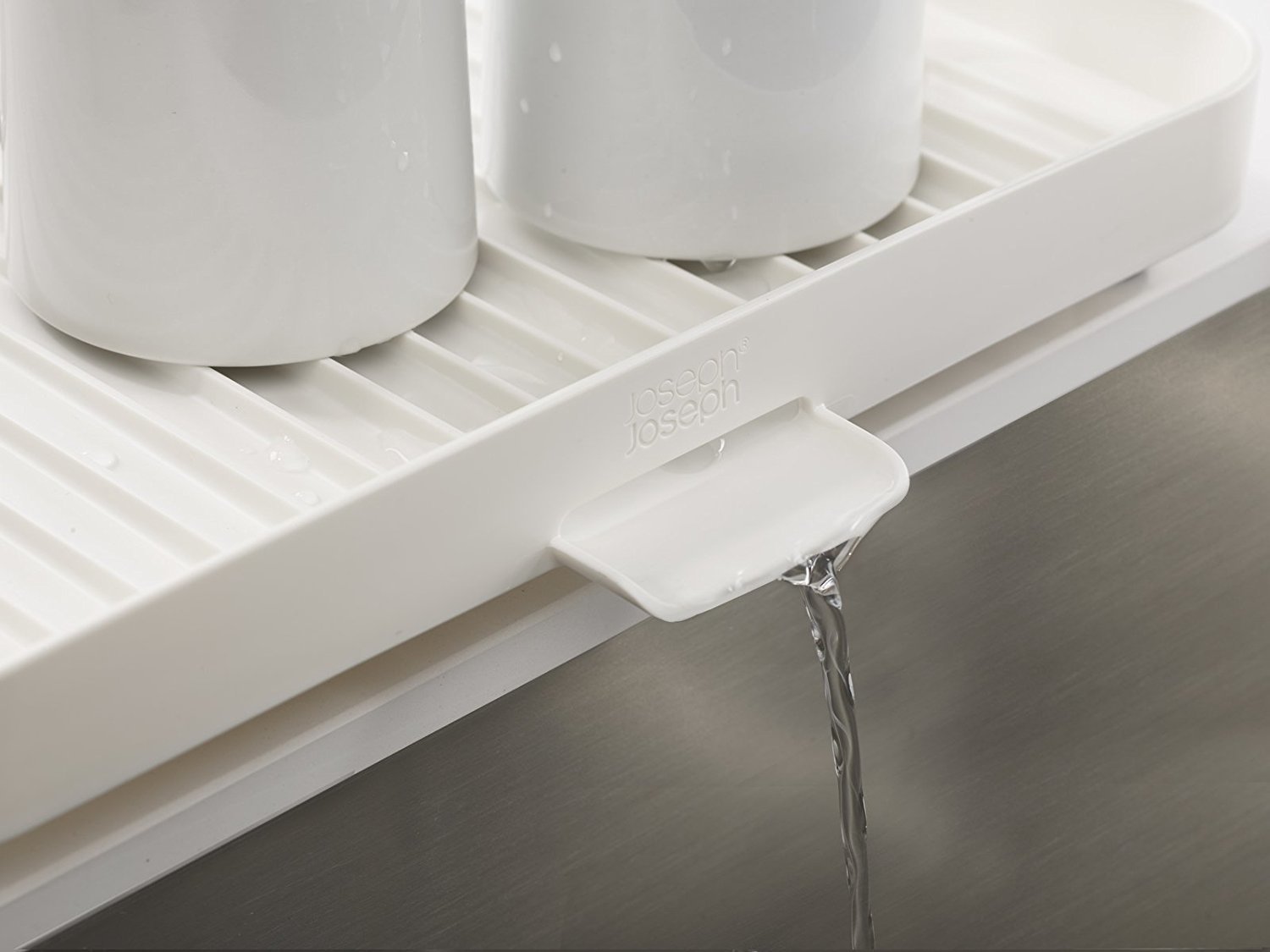 Joseph Joseph: Y-Rack Dish Drainer (White) image