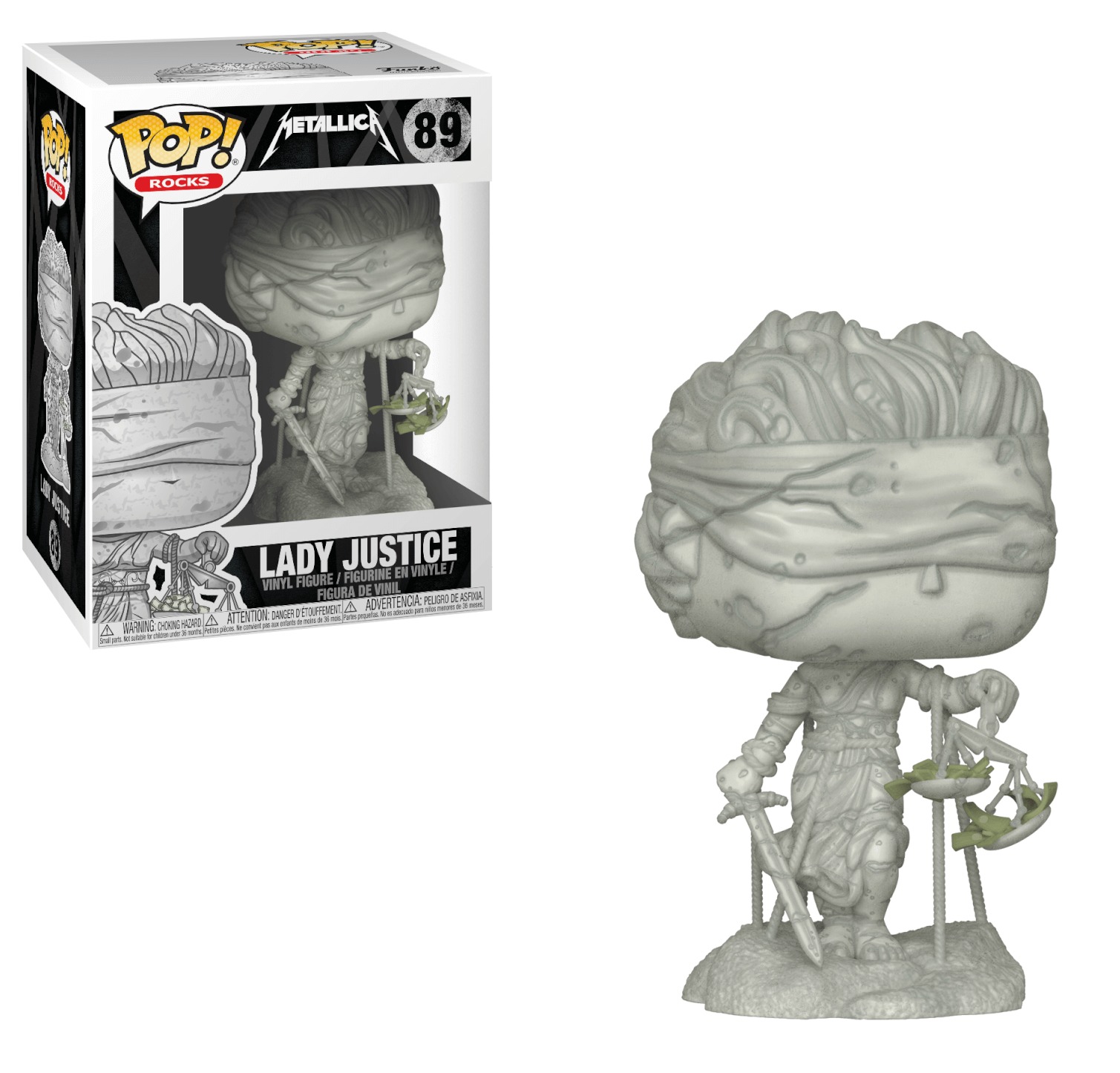 Metallica - Lady Justice Pop! Vinyl Figure image