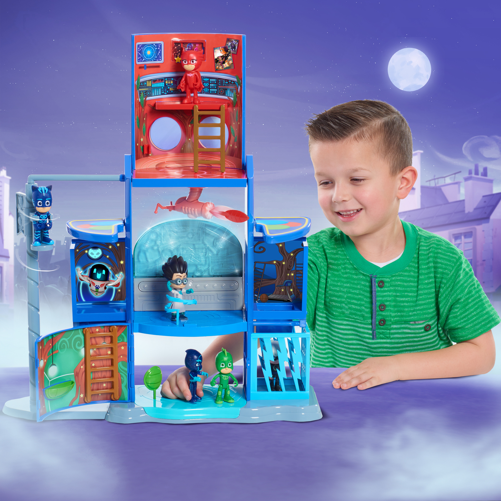 Buy PJ Masks Mission Control HQ Playset at Mighty Ape NZ