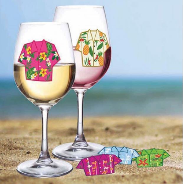 GAMAGO Hawaiian Shirt Drink Markers at Mighty Ape NZ