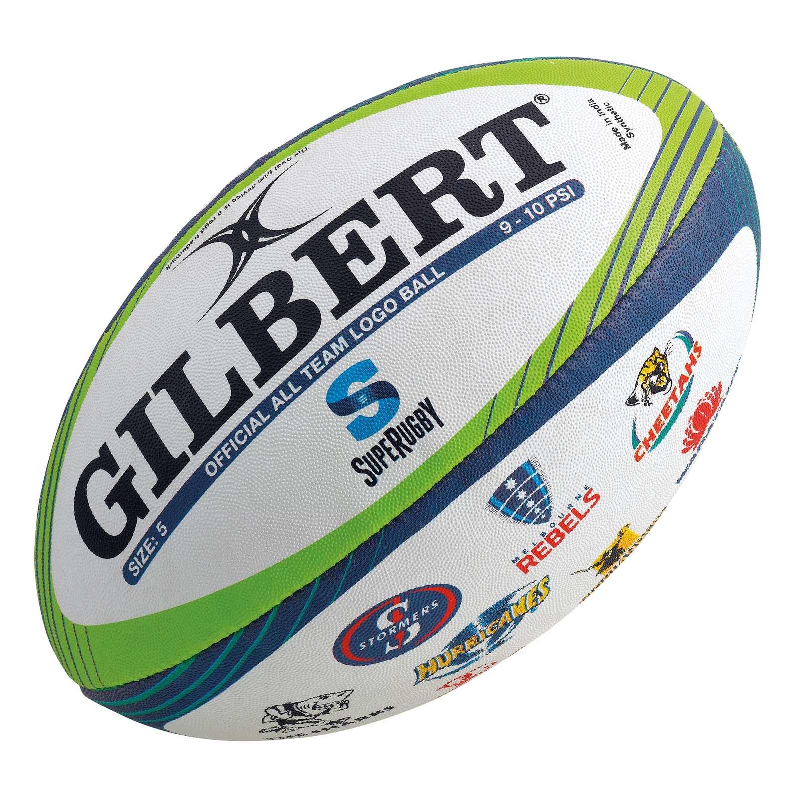 Buy Gilbert Super Rugby Ball (All Team Logo) at Mighty Ape NZ