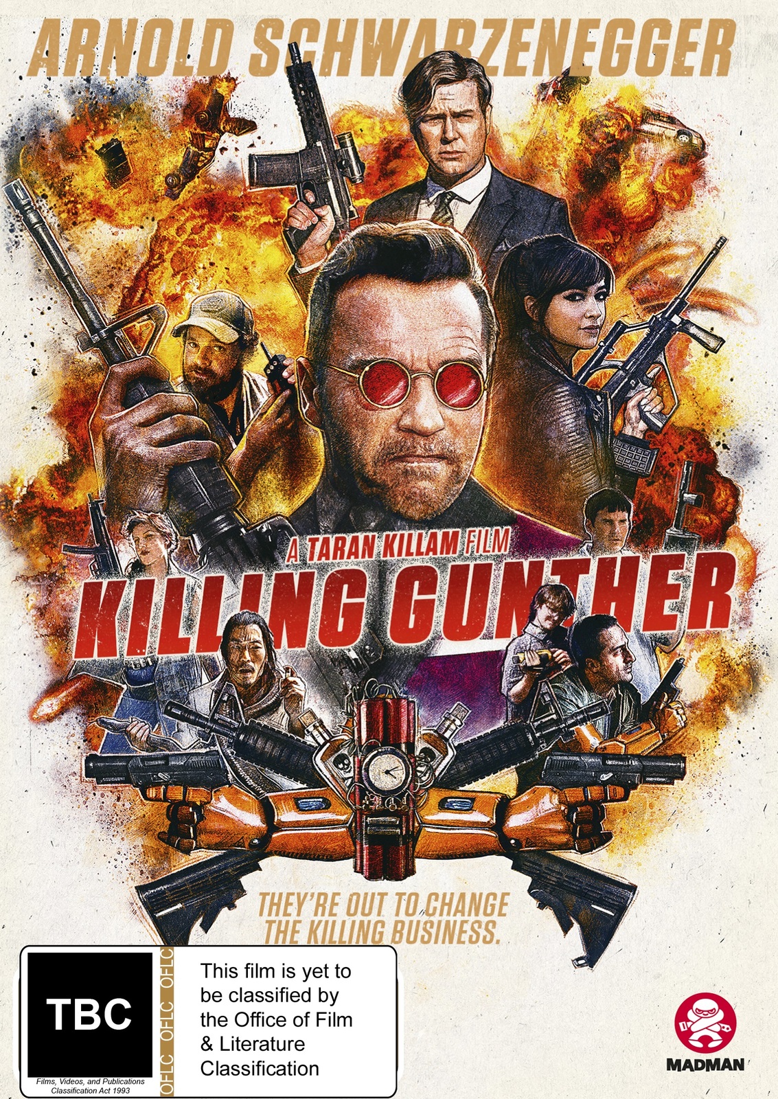 Killing Gunther on DVD image