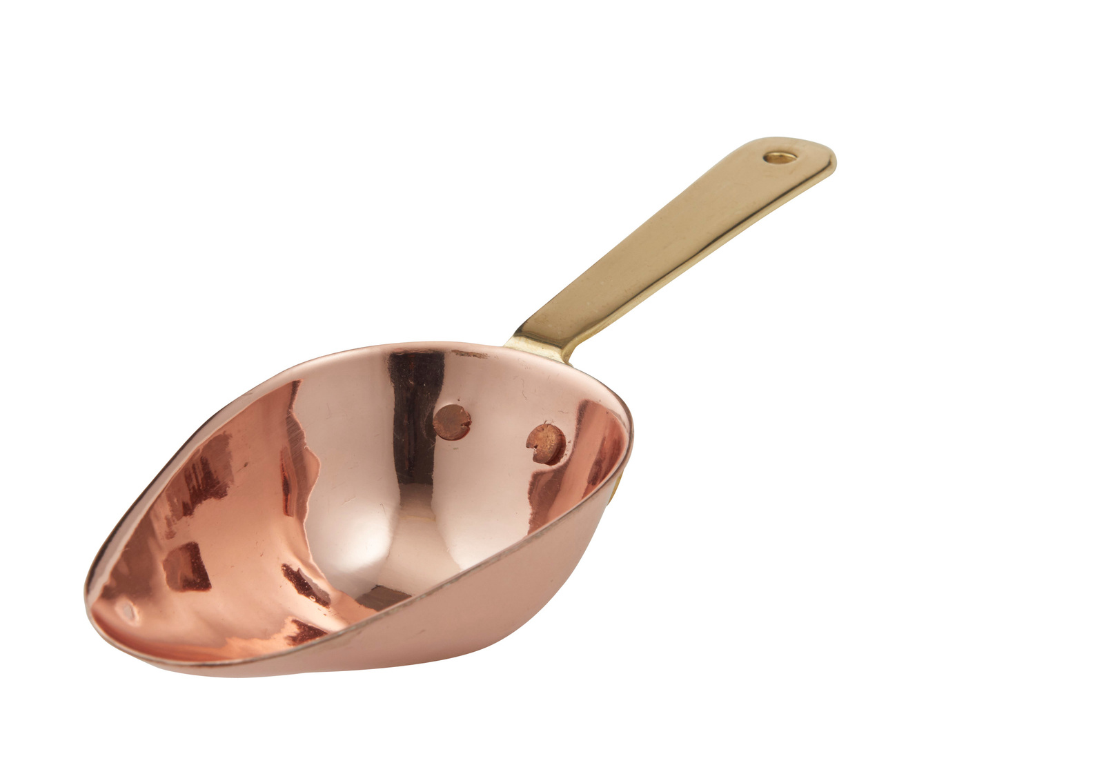 Stephanie Alexander: Copper Plated Scoop with Brass Handle (18x5.5x3cm)