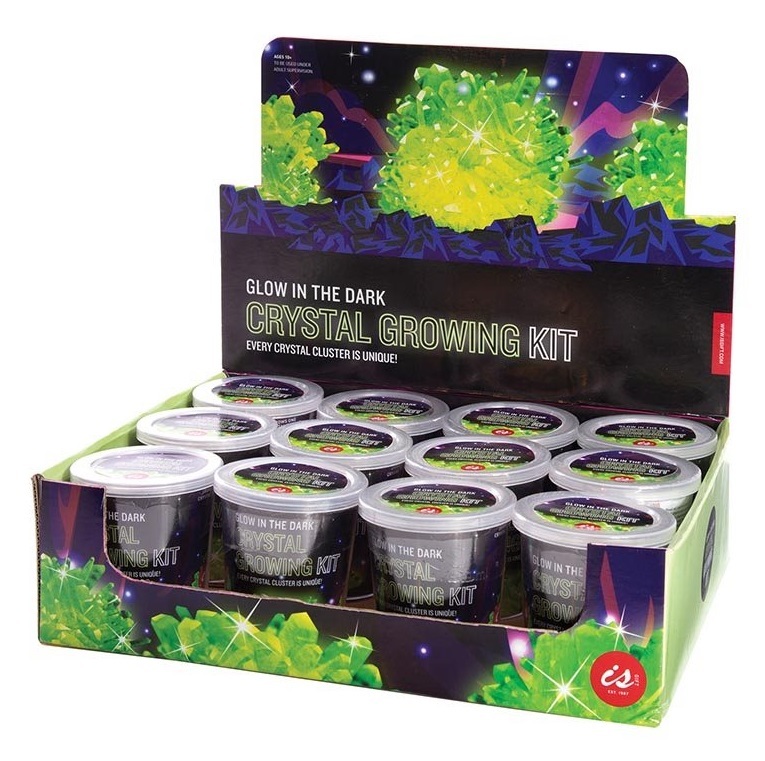 IS Gifts: Glow in the Dark - Crystal Growing Kit