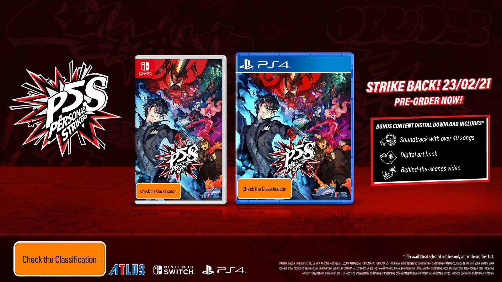 Persona 5 Strikers for Switch image
