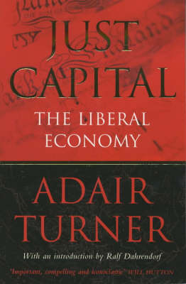 Just Capital by Adair Turner image