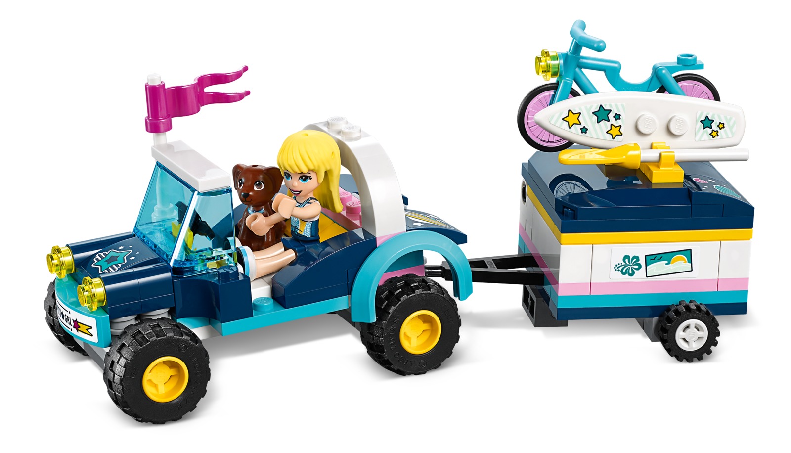 LEGO Friends: Stephanie's Buggy & Trailer (41364) image