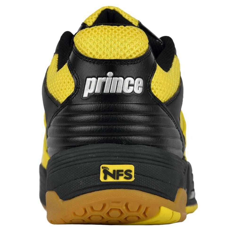 Buy Prince Indoor NFS M Squash Shoes (Black/Yellow) (Size 10) at Mighty
