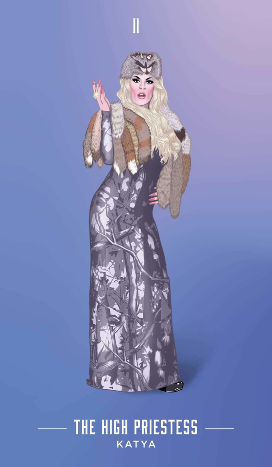 RuPaul's Drag Race Tarot Cards by Paul Borchers image