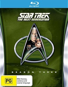 Star Trek The Next Generation - The Complete Third Season on Blu-ray