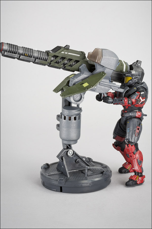 Halo Reach Vehicle Upgrade Pack - Warthog Gauss Cannon with Spartan