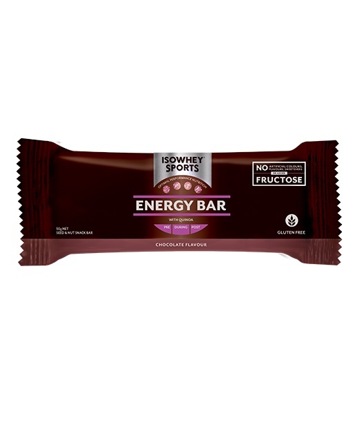 IsoWhey Sports Energy Bar - Chocolate (12x50g) image