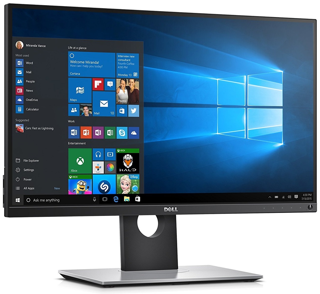 25" Dell UltraSharp UP2516D QHD Monitor image