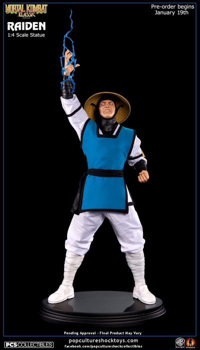 Mortal Kombat Lord Raiden 1:4 Scale Statue