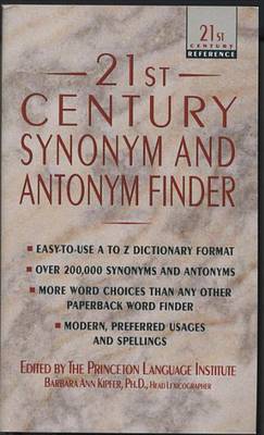 21st Century Synonym and Antonym Finder image