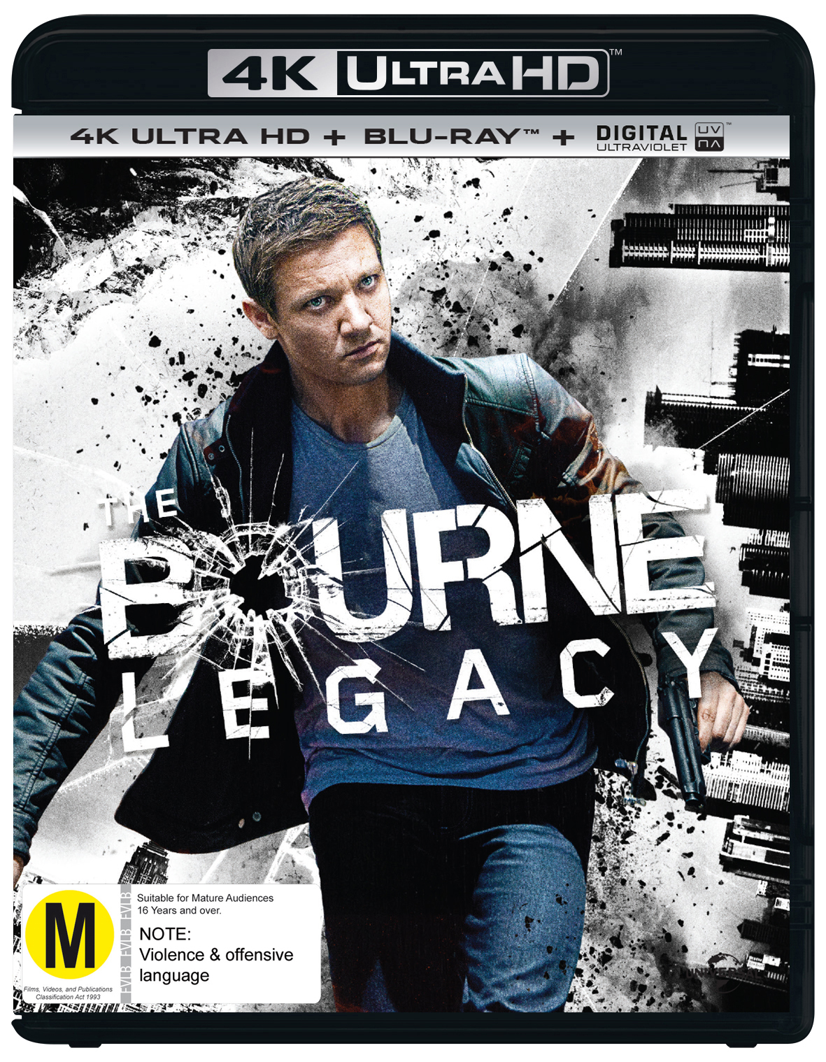 The Bourne Legacy on Blu-ray, UHD Blu-ray image